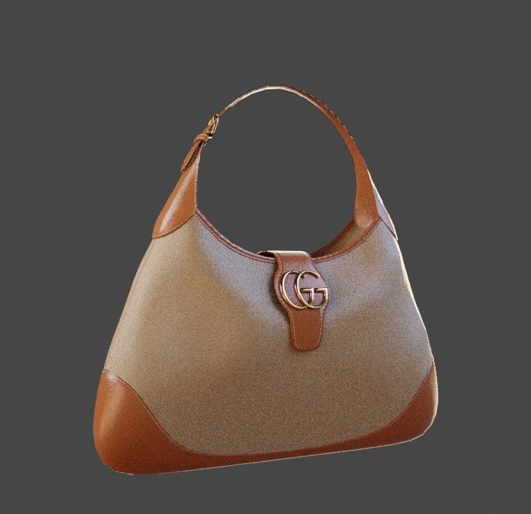 Gucci Aphrodite shoulder bag Low-poly 3D model_17