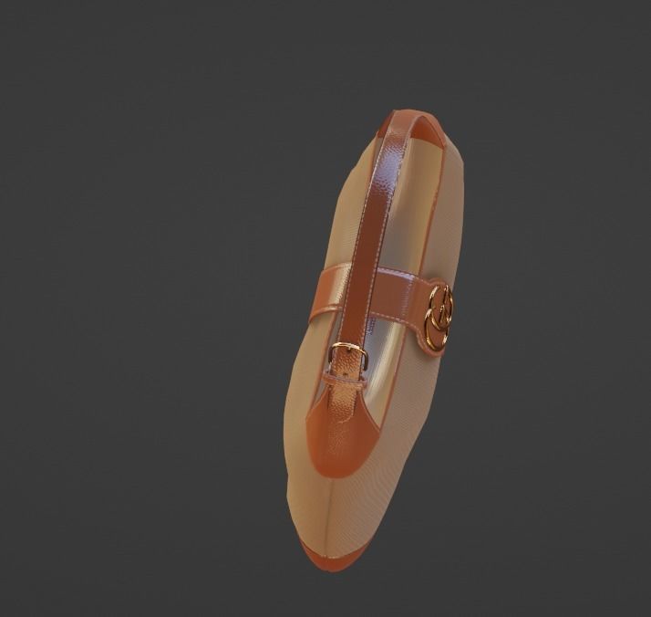 Gucci Aphrodite shoulder bag Low-poly 3D model_15