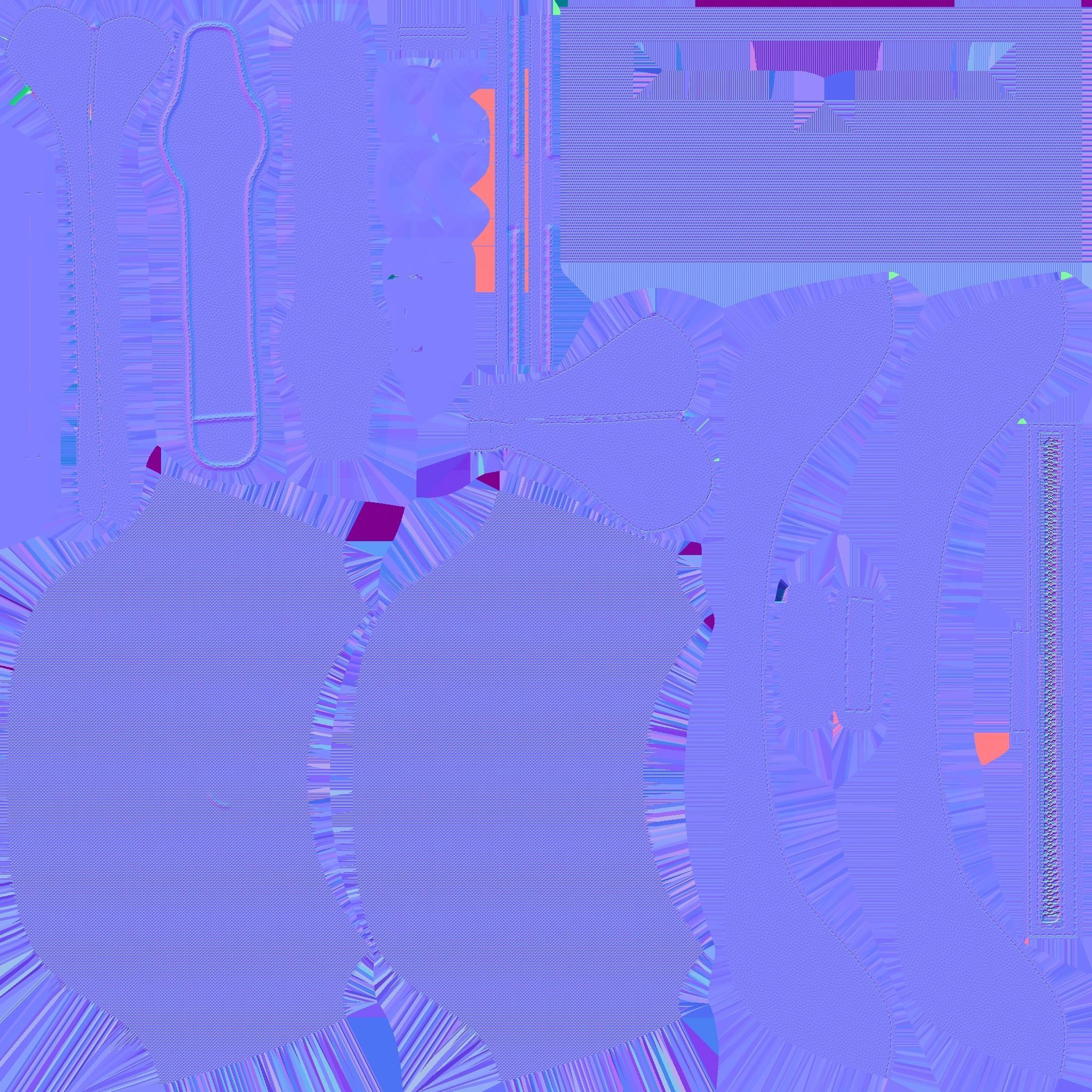 Gucci Aphrodite shoulder bag Low-poly 3D model_4