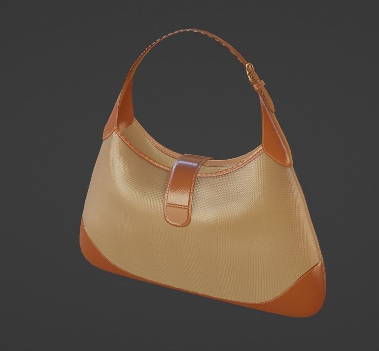 Gucci Aphrodite shoulder bag Low-poly 3D model_9