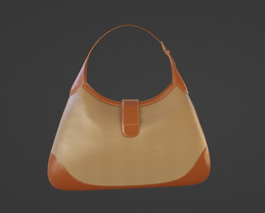 Gucci Aphrodite shoulder bag Low-poly 3D model_23