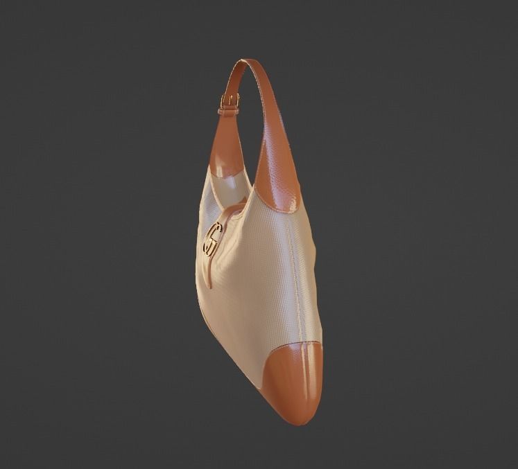 Gucci Aphrodite shoulder bag Low-poly 3D model_12