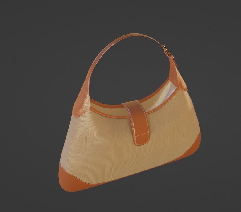Gucci Aphrodite shoulder bag Low-poly 3D model_10