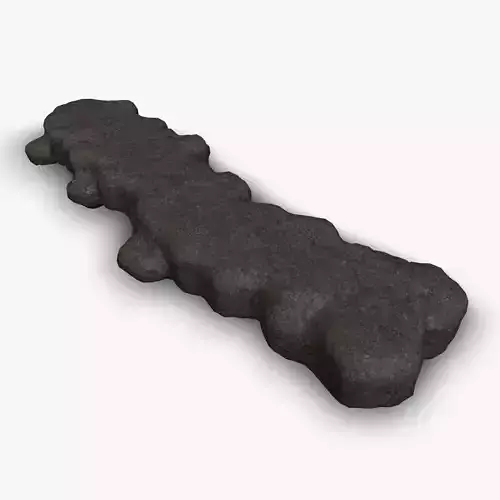 Rock Walkway 1 - Base Free low-poly 3D model