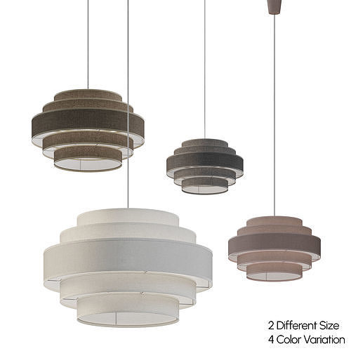 Miguel Pendant lamp by Ellos Home  DrCG Model No 30 3D model