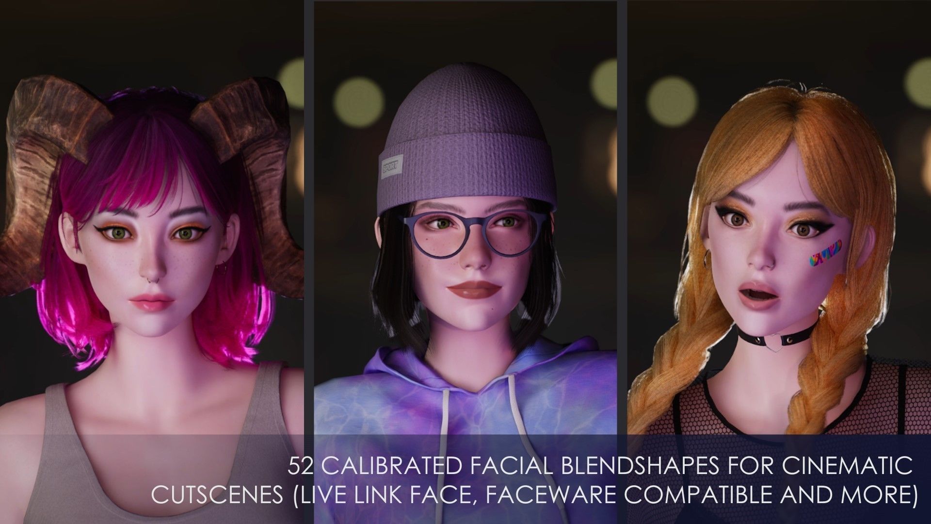 Streetwear Girl 1 - Casual Wear Girls Pack 1 Game-Ready Low-poly 3D model_22