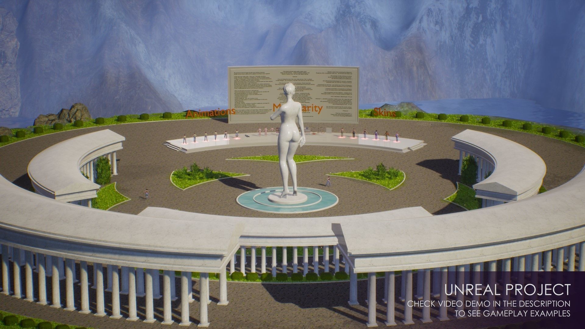 Streetwear Girl 1 - Casual Wear Girls Pack 1 Game-Ready Low-poly 3D model_7