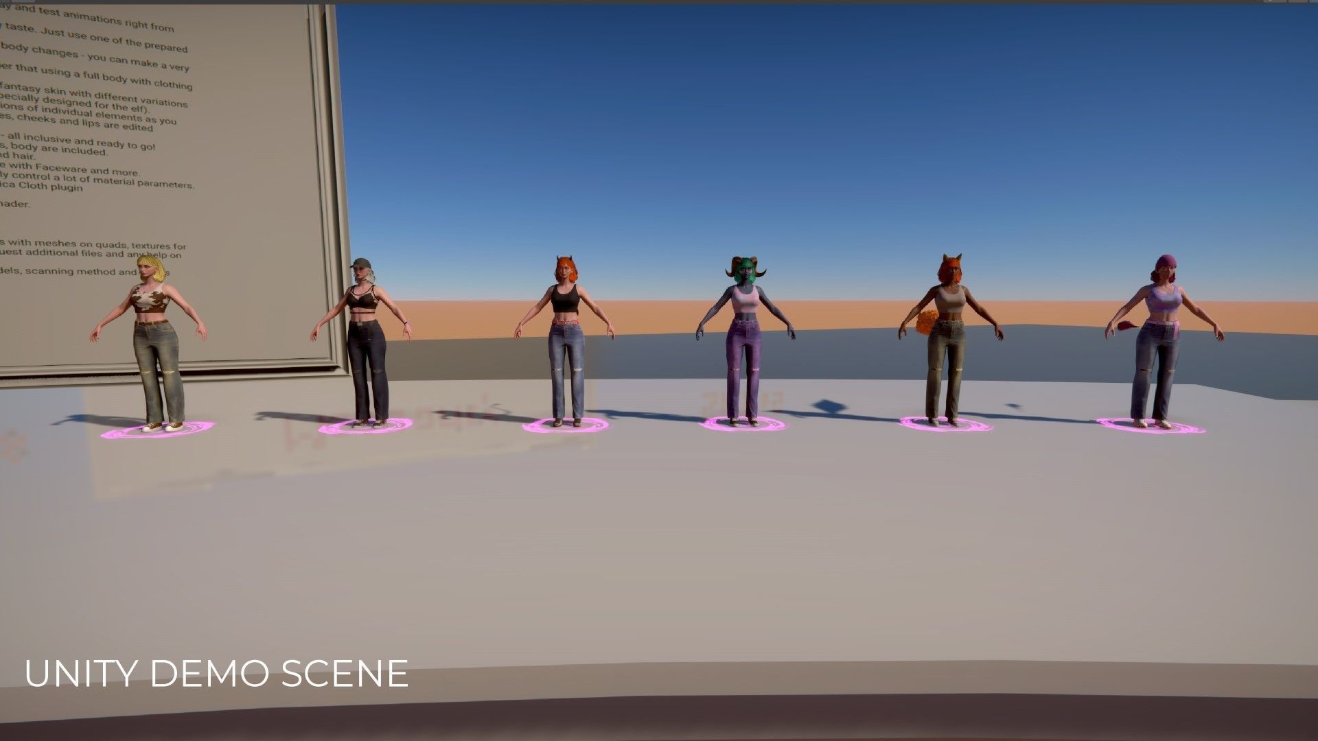 Streetwear Girl 1 - Casual Wear Girls Pack 1 Game-Ready Low-poly 3D model_32