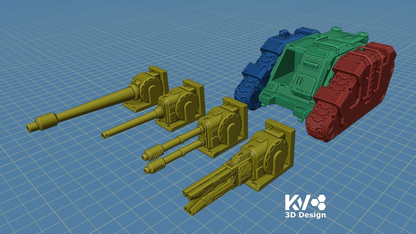 KV-Tank-002 3D print model_17