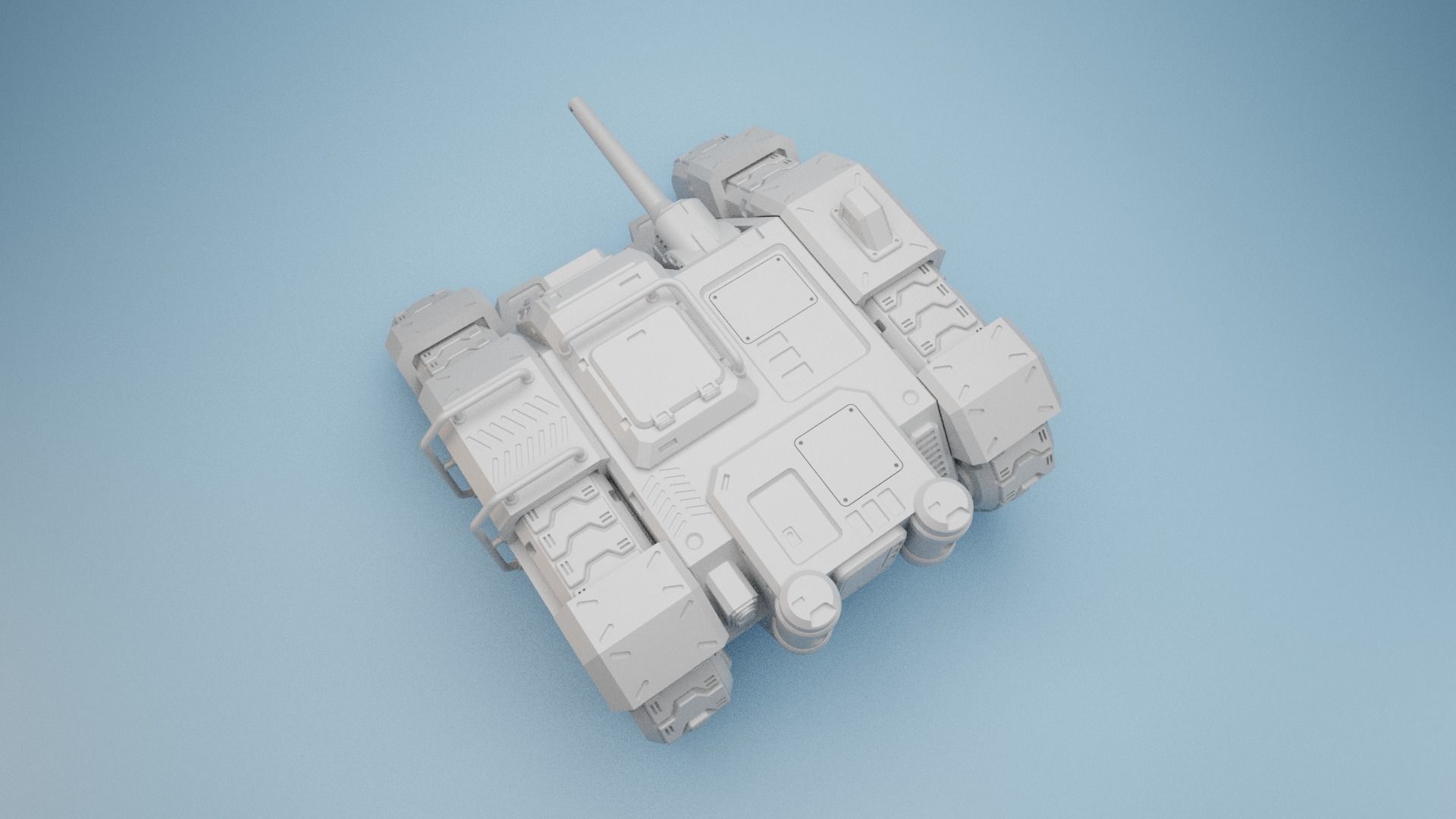 KV-Tank-002 3D print model_7