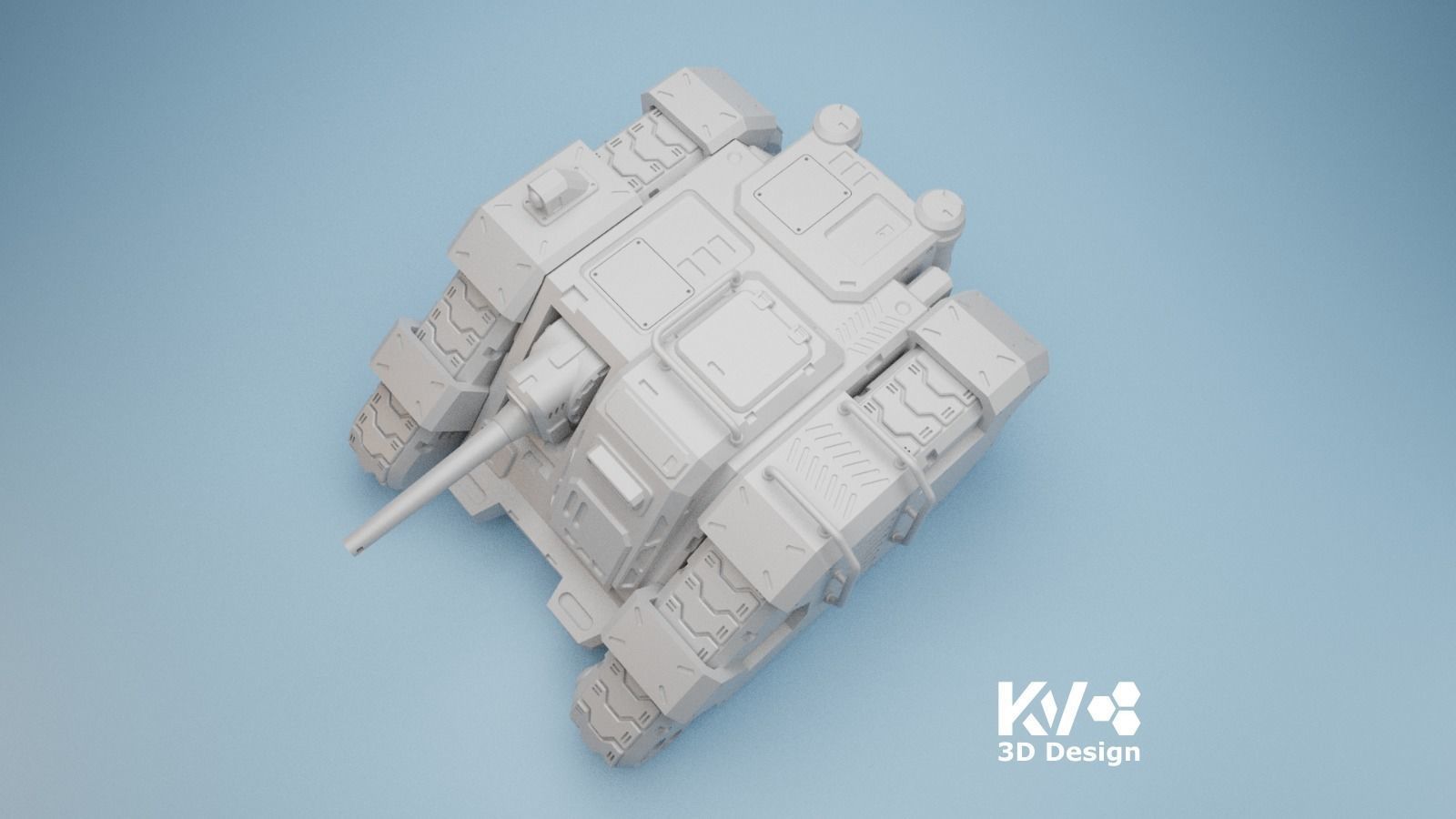 KV-Tank-002 3D print model_15
