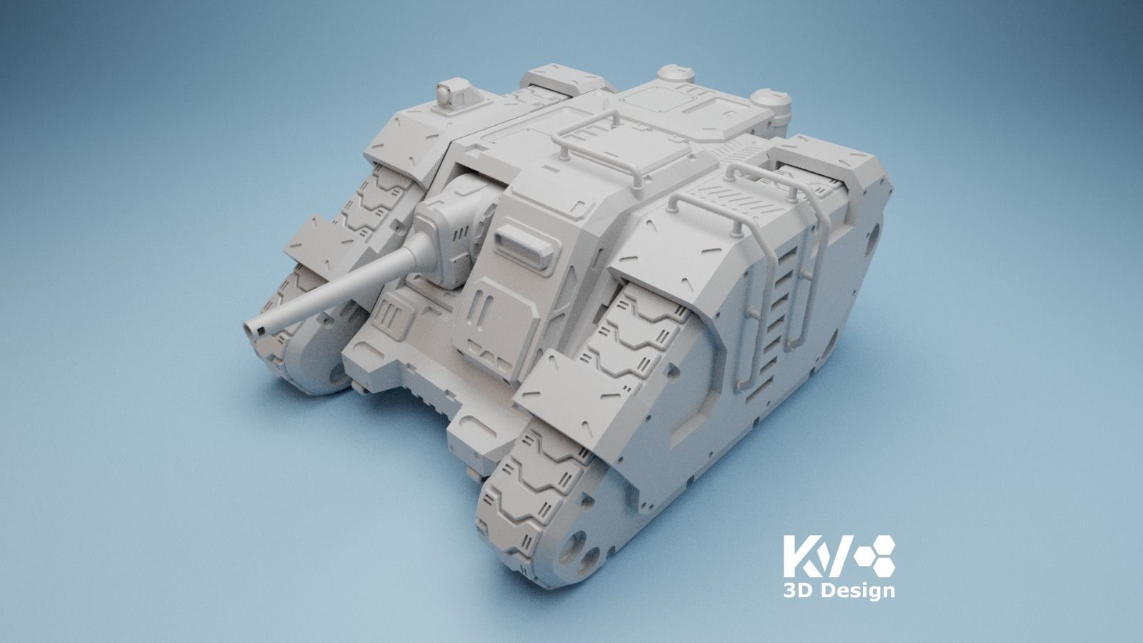 KV-Tank-002 3D print model_12
