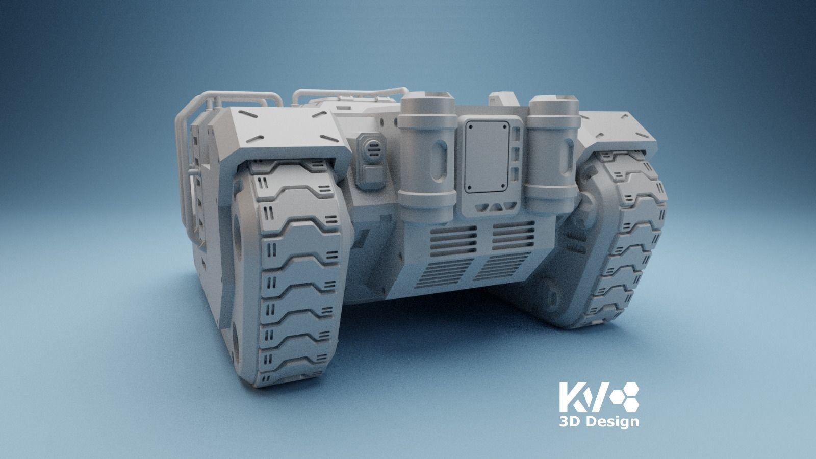 KV-Tank-002 3D print model_11