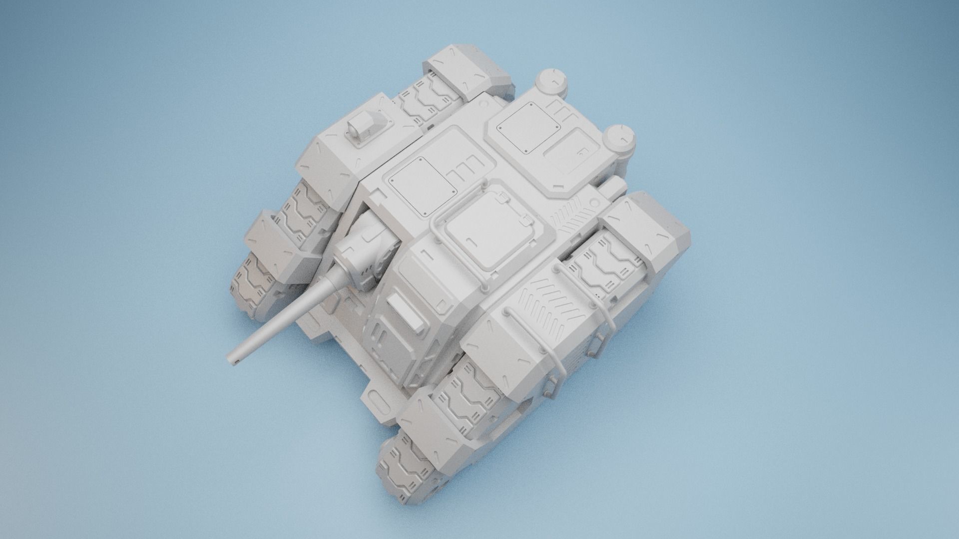 KV-Tank-002 3D print model_8