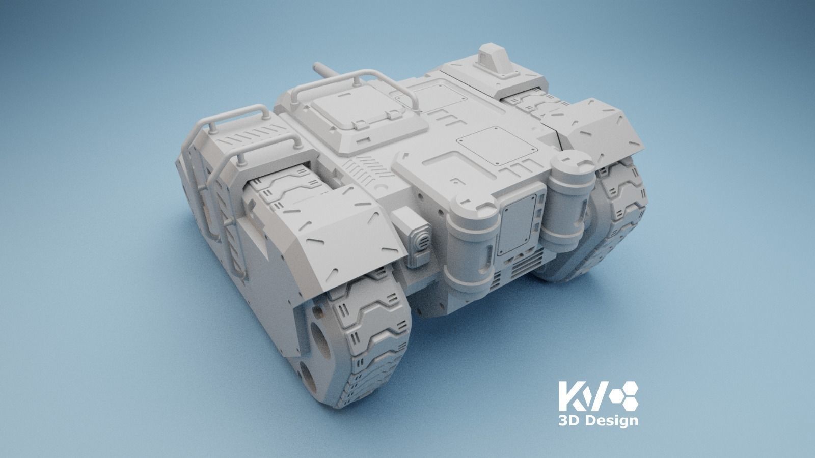KV-Tank-002 3D print model_13