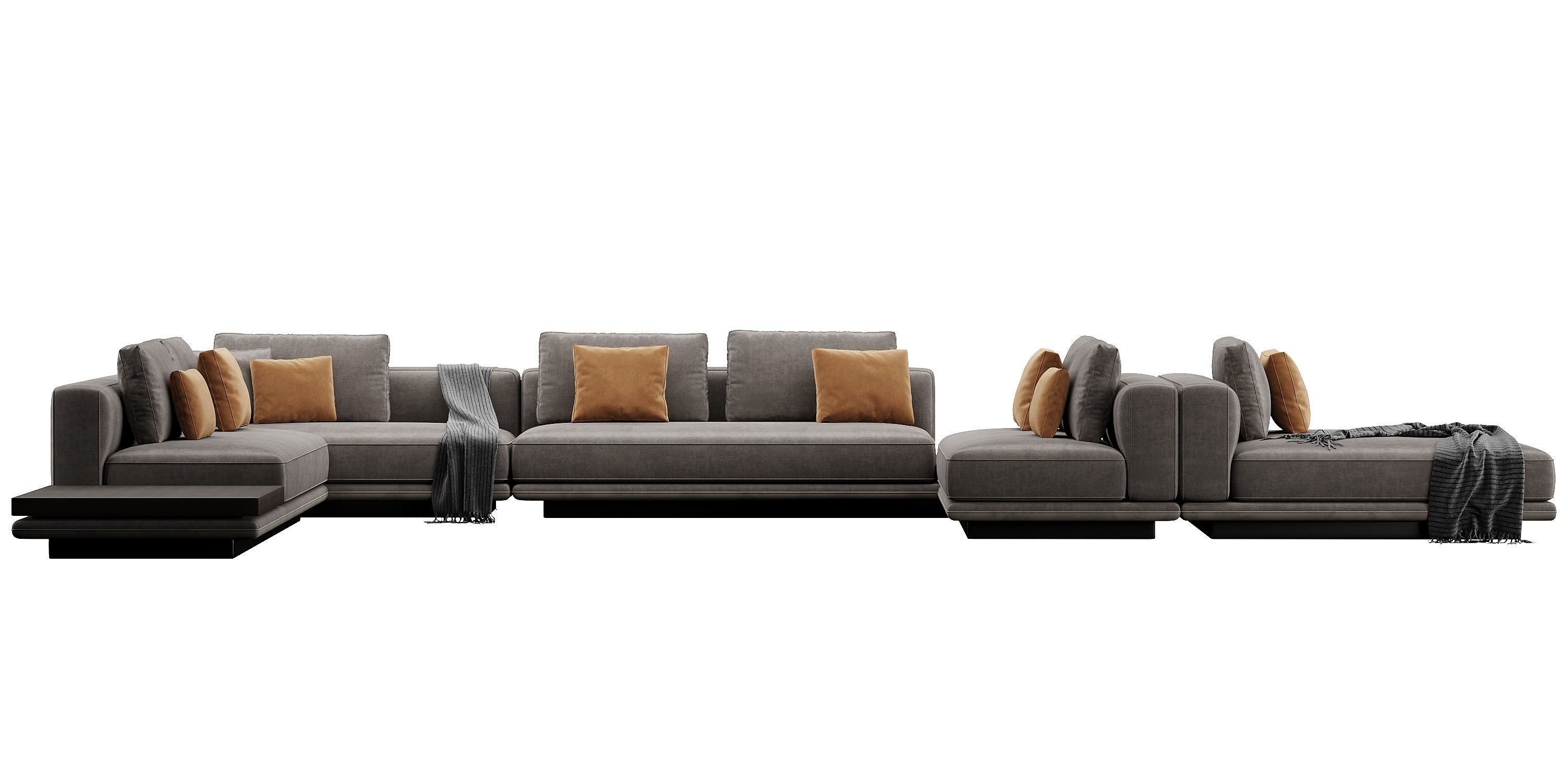 Horizonte Sofa Set 3D model_9