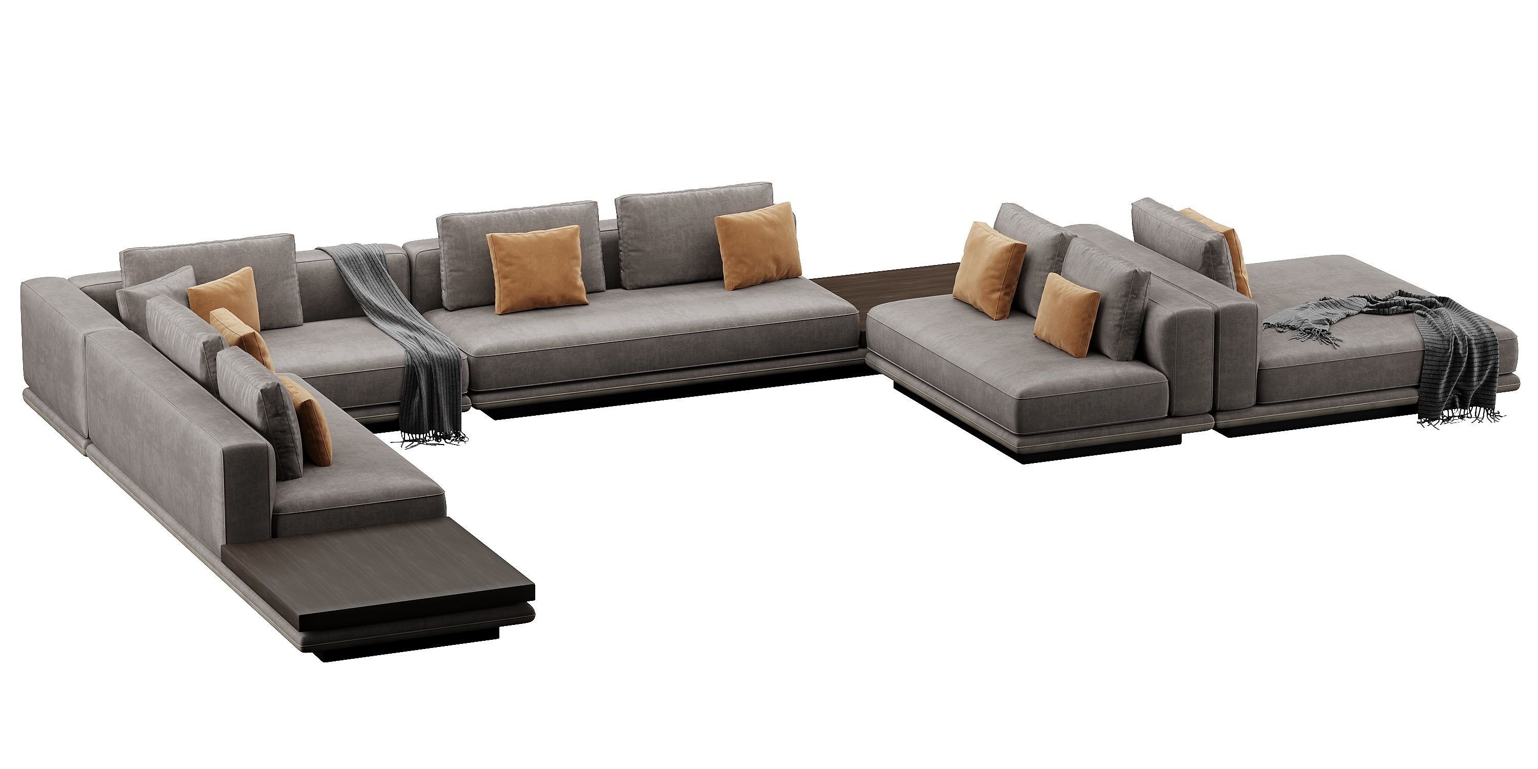 Horizonte Sofa Set 3D model_13