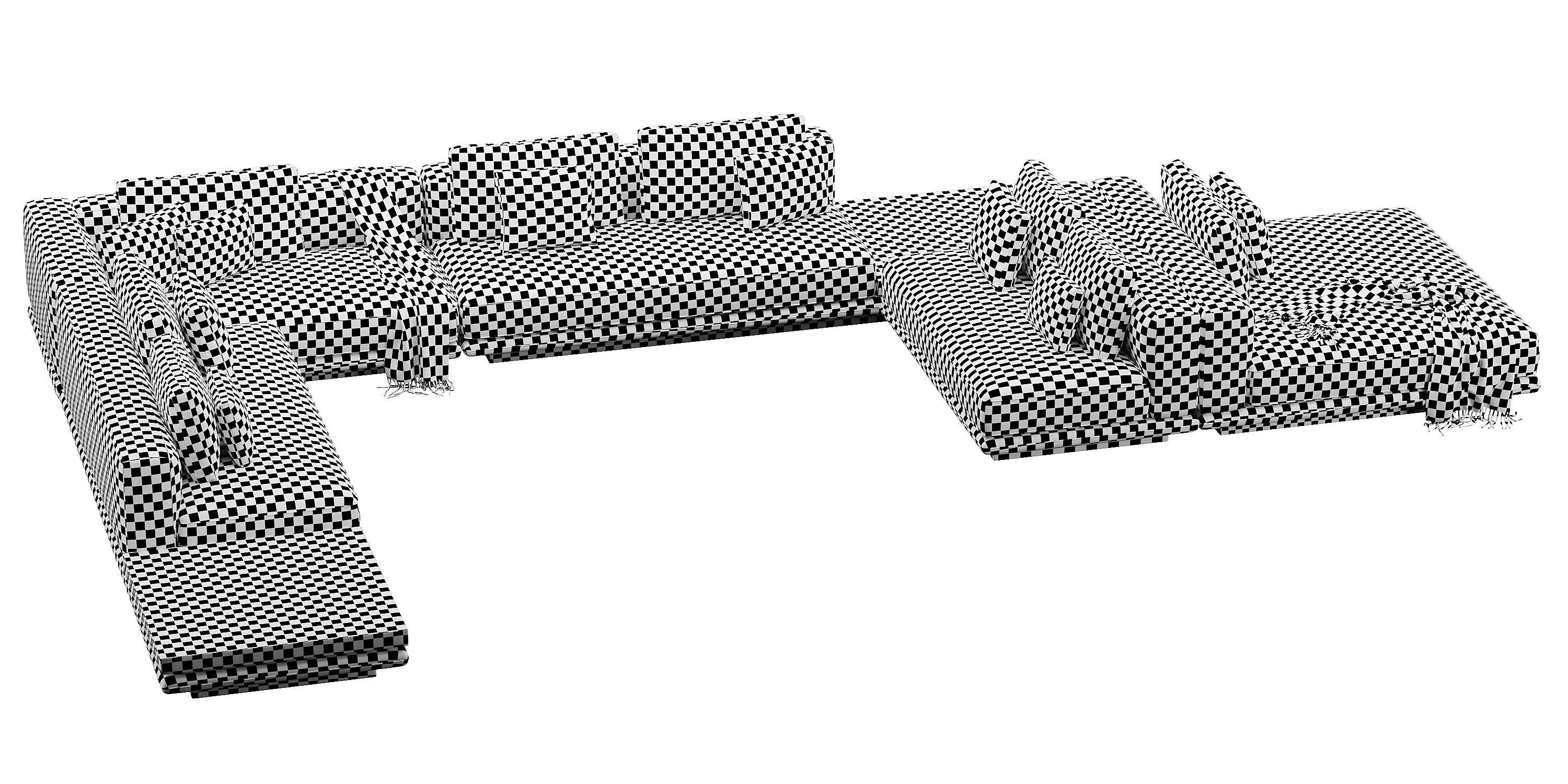 Horizonte Sofa Set 3D model_7