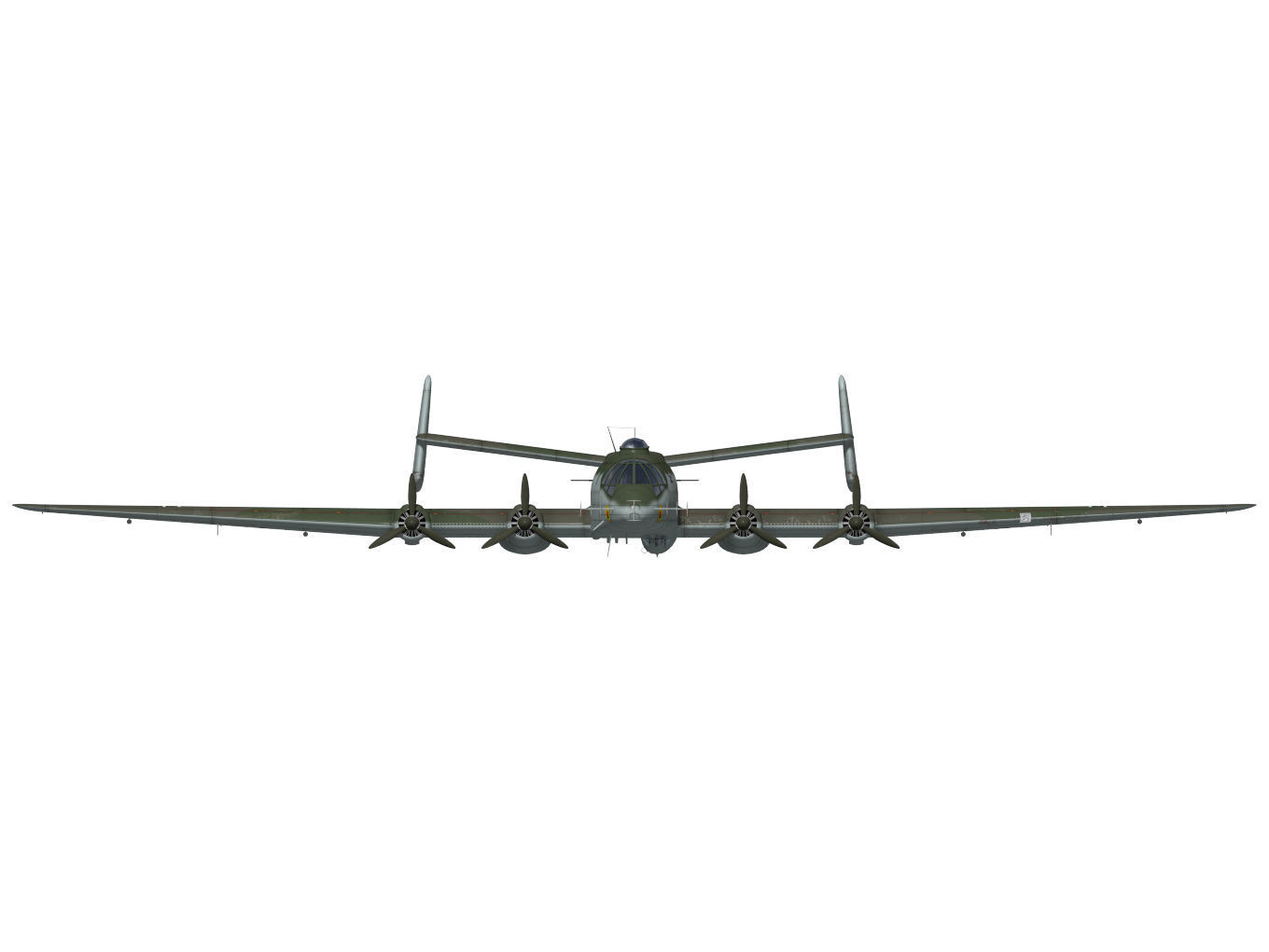 Junkers Ju290 A5 3D model_13