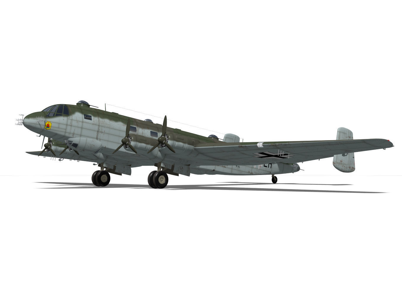 Junkers Ju290 A5 3D model_6