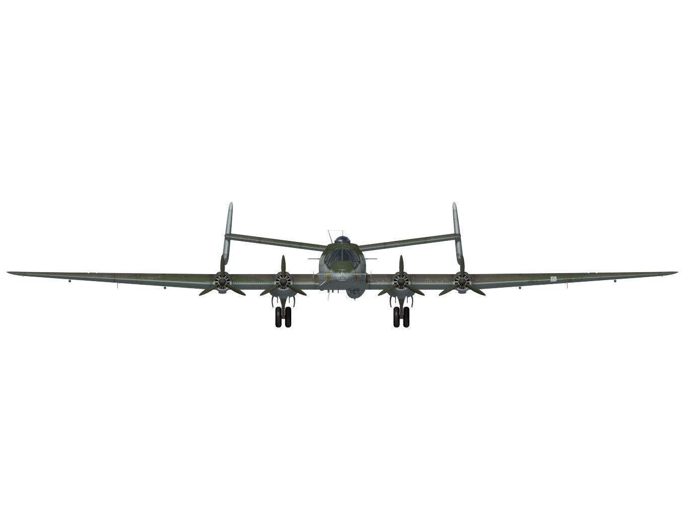 Junkers Ju290 A5 3D model_14