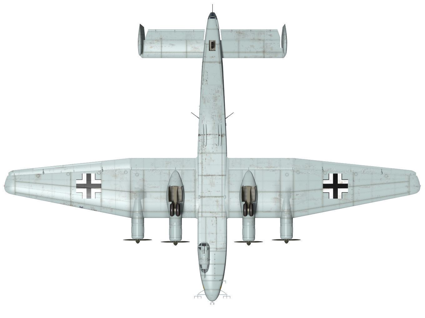 Junkers Ju290 A5 3D model_17