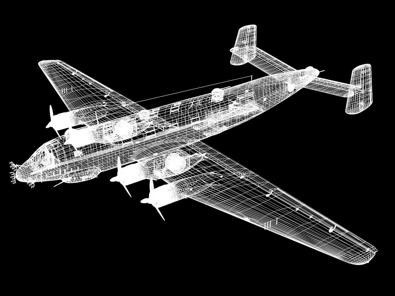 Junkers Ju290 A5 3D model_18
