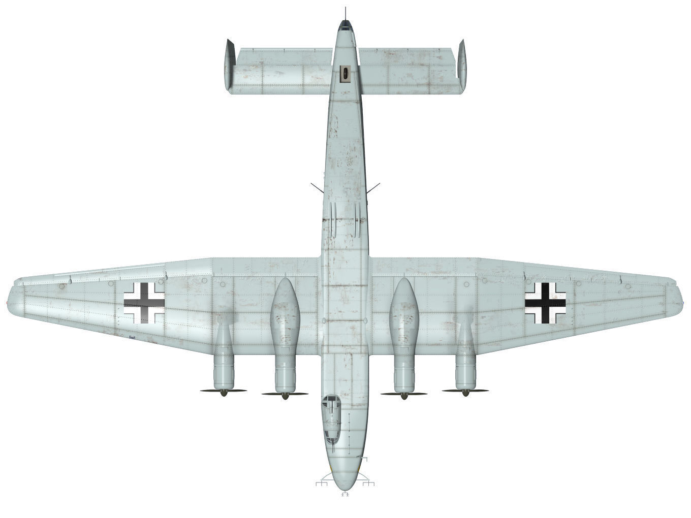 Junkers Ju290 A5 3D model_16