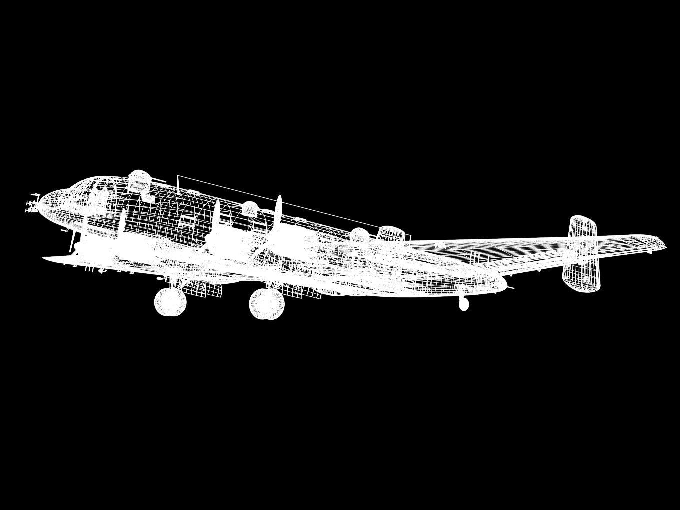 Junkers Ju290 A5 3D model_19