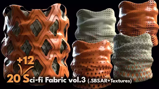 Sci-Fi Fabric vol 3 Texture