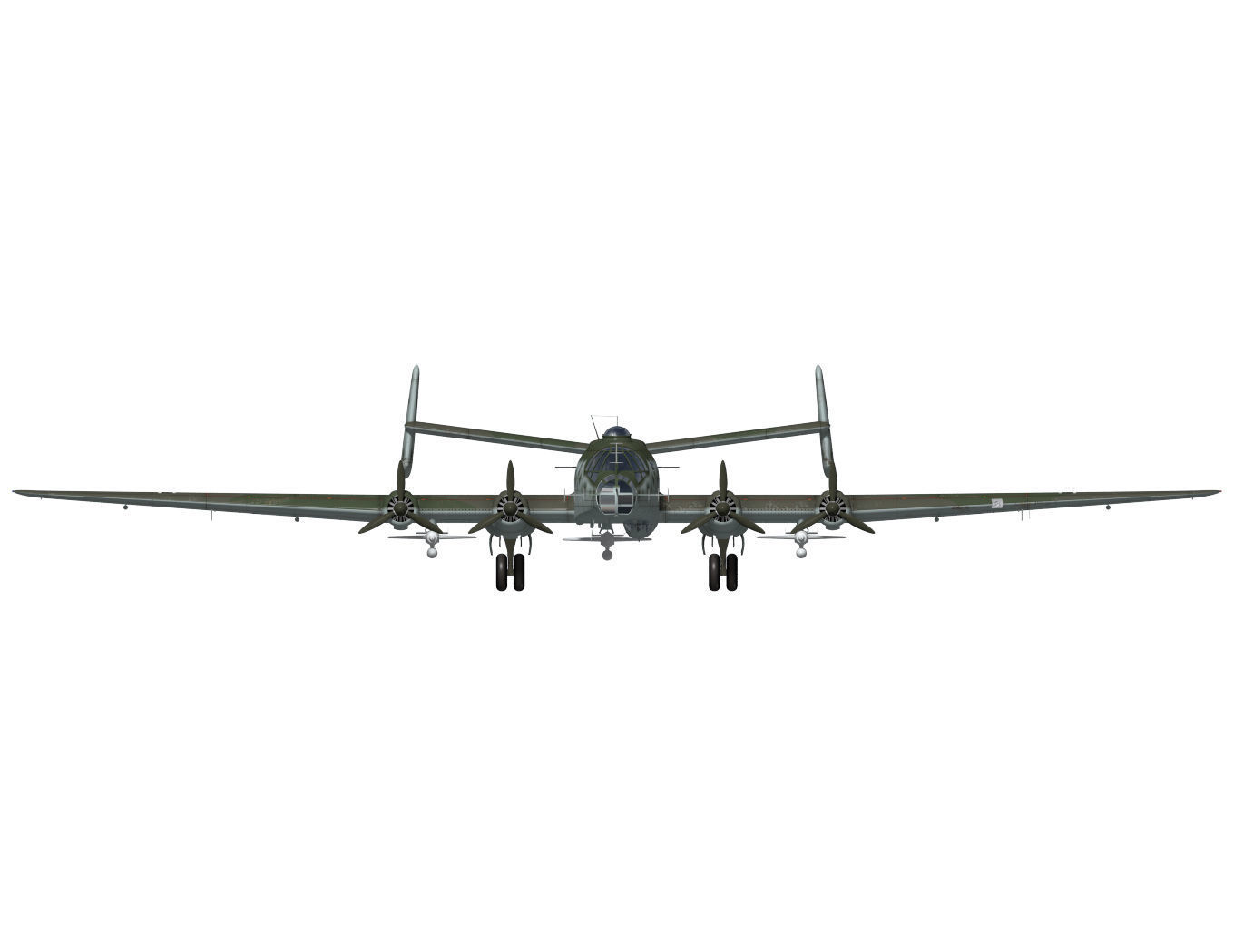 Junkers Ju290 A7 3D model_14