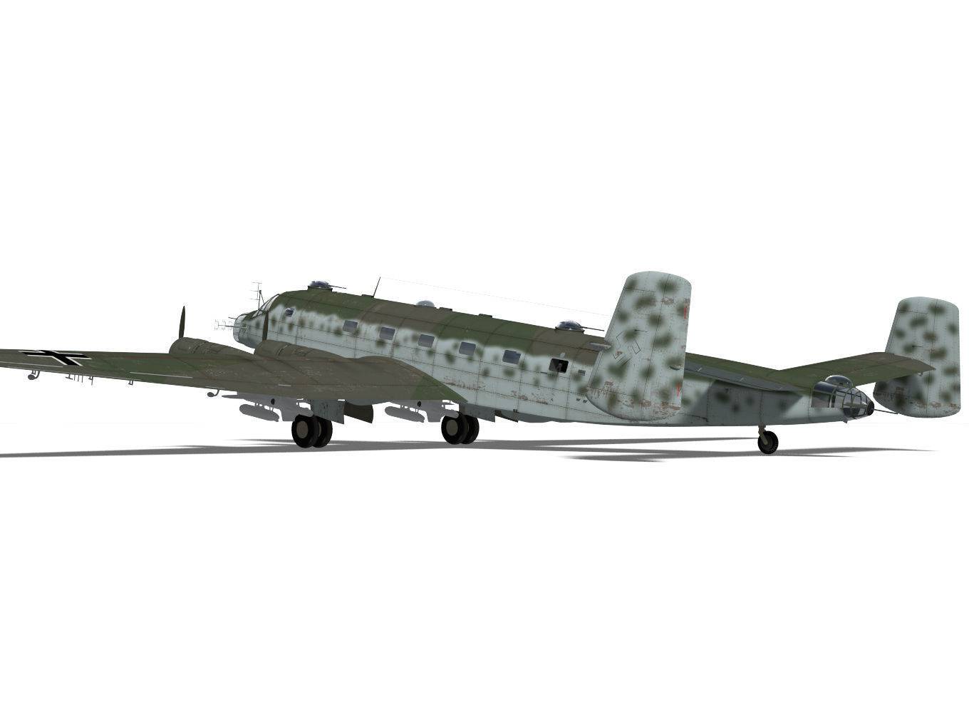 Junkers Ju290 A7 3D model_7