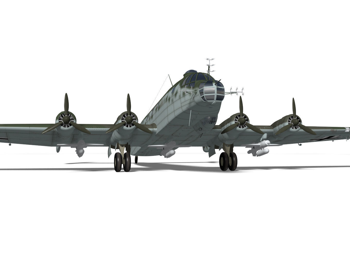 Junkers Ju290 A7 3D model_9