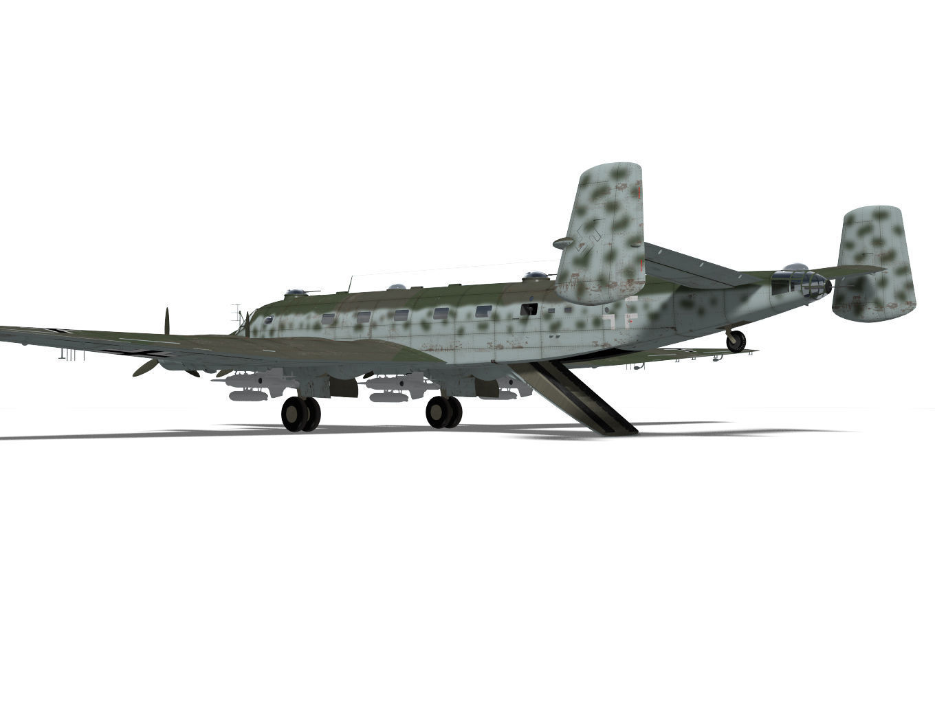 Junkers Ju290 A7 3D model_8