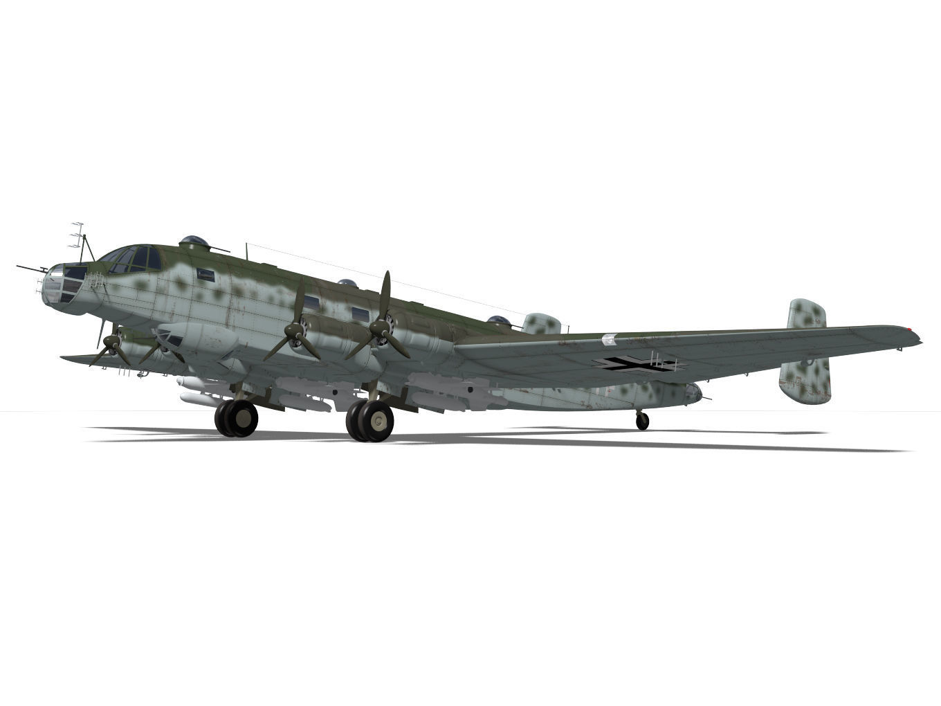 Junkers Ju290 A7 3D model_6
