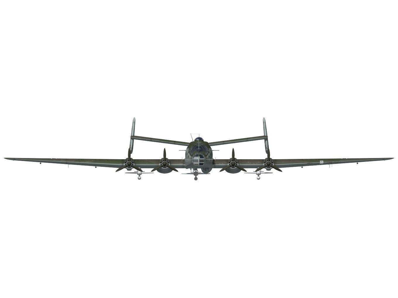 Junkers Ju290 A7 3D model_13