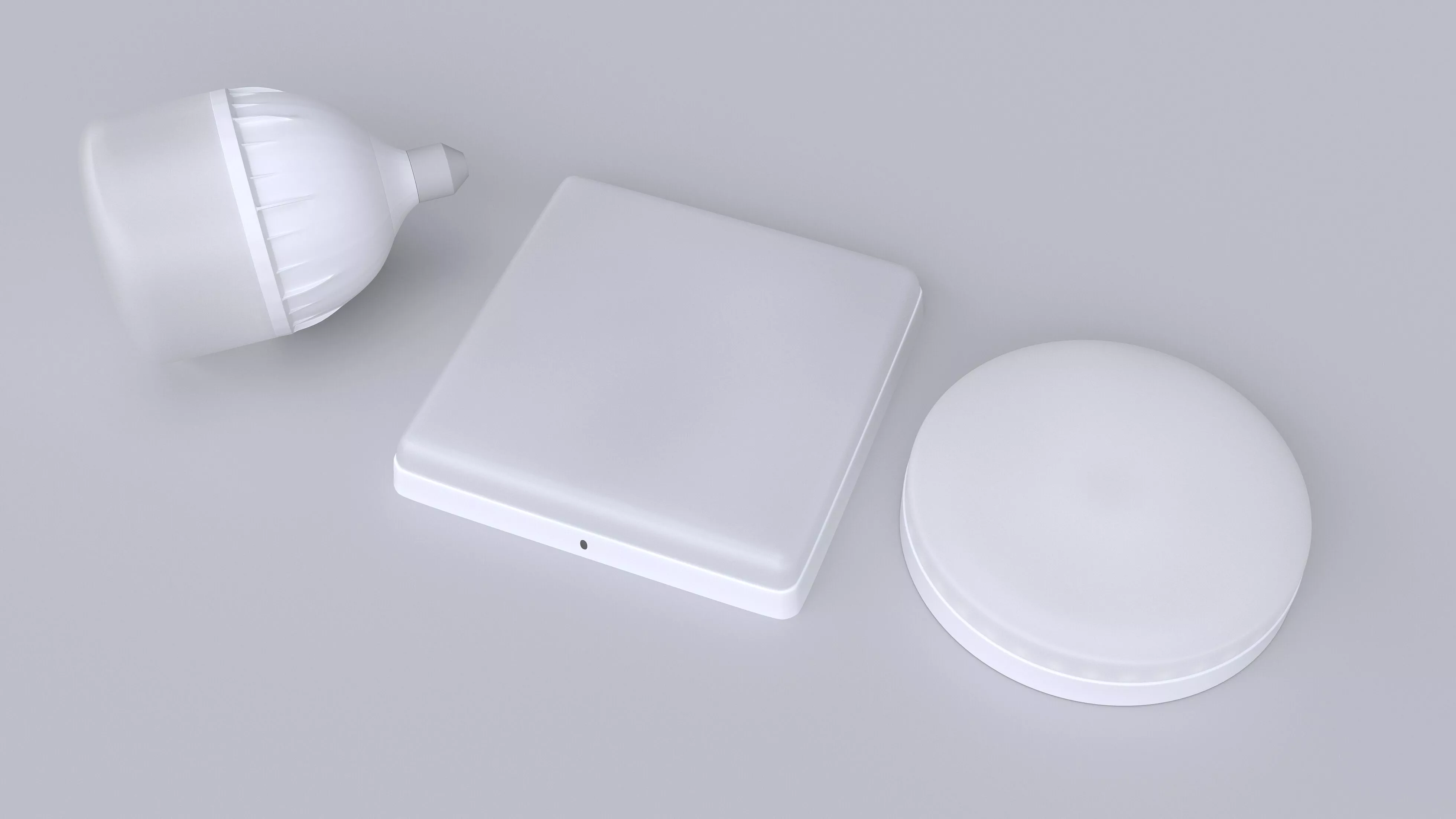 Lezard Ied Lamps 3D model