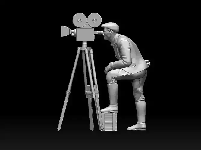 CAMERA MAN 3D print model