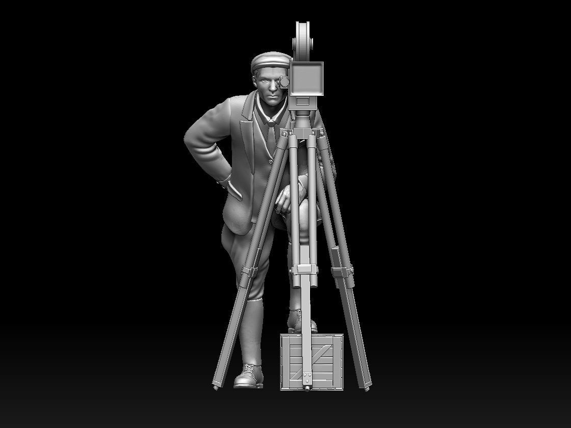 CAMERA MAN 3D print model_45