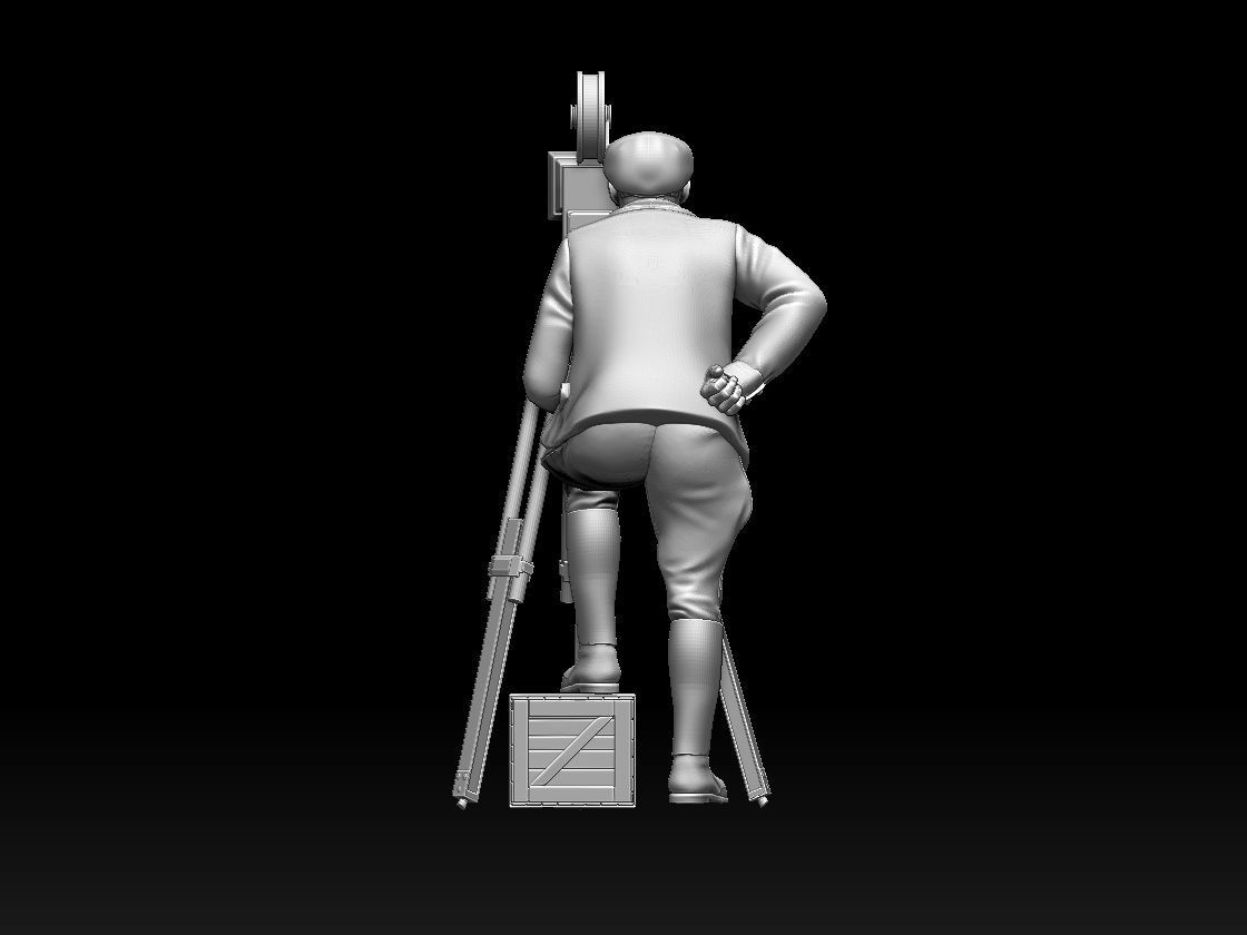 CAMERA MAN 3D print model_27
