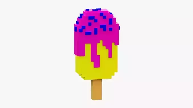 Voxel Ice Cream 
