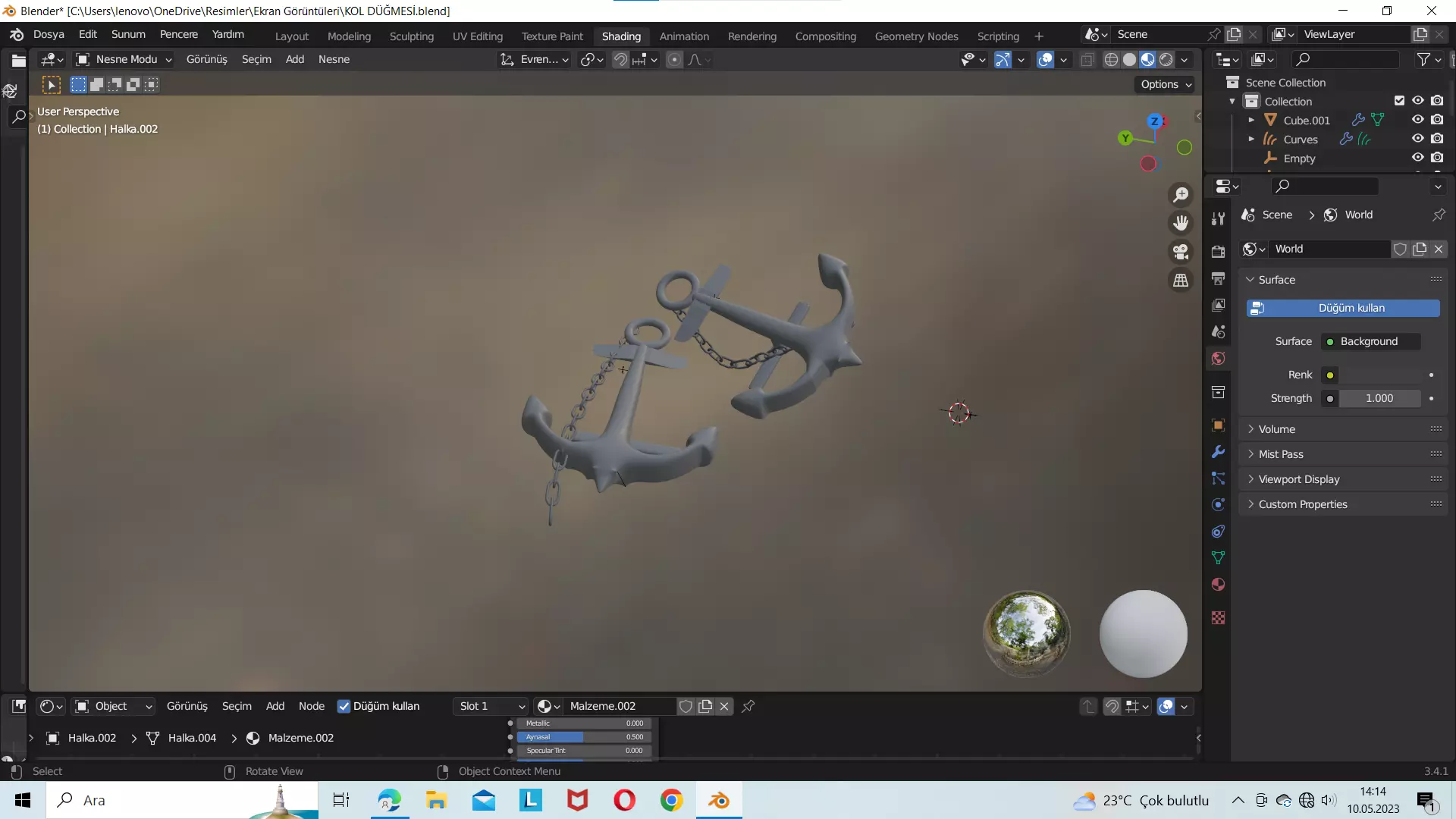 KOL AKSESUARI 3D model_0