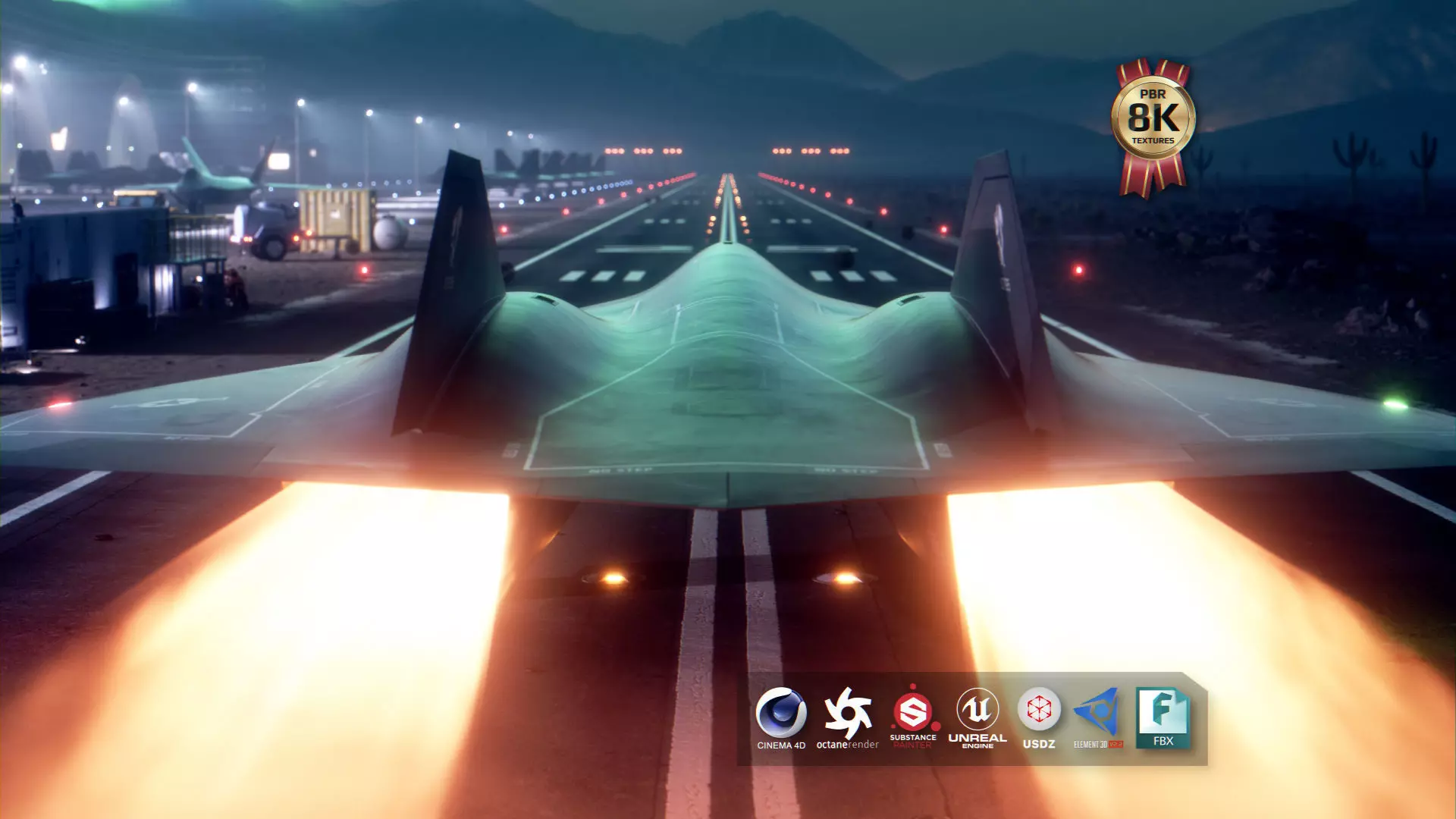 SR-72 Darkstar from Top Gun Maverick Low-poly 3D model_0