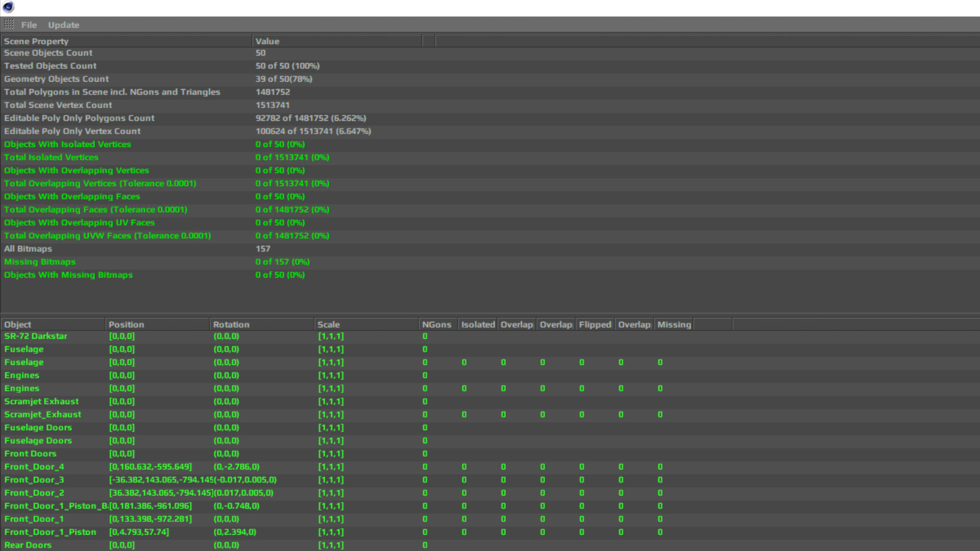SR-72 Darkstar from Top Gun Maverick Low-poly 3D model_34