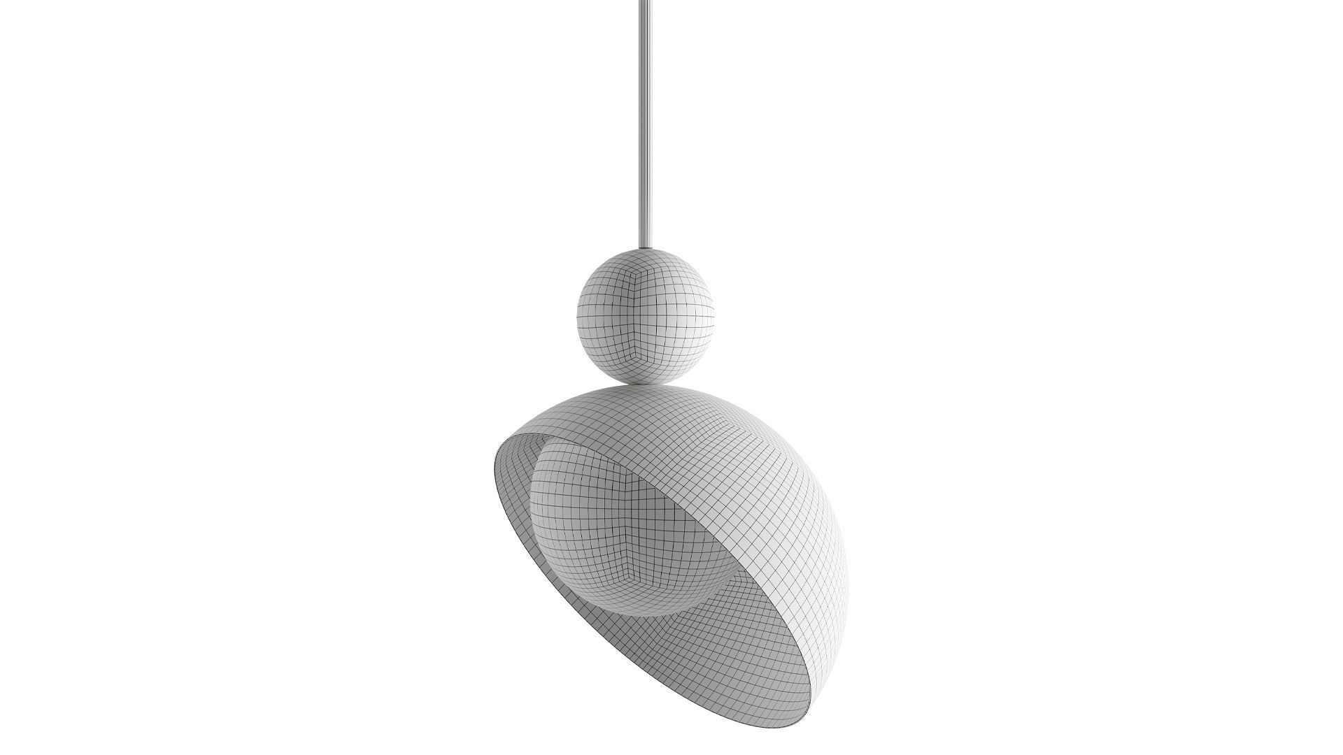 Aurora Pendant Lamp by Italamp 3D model_8