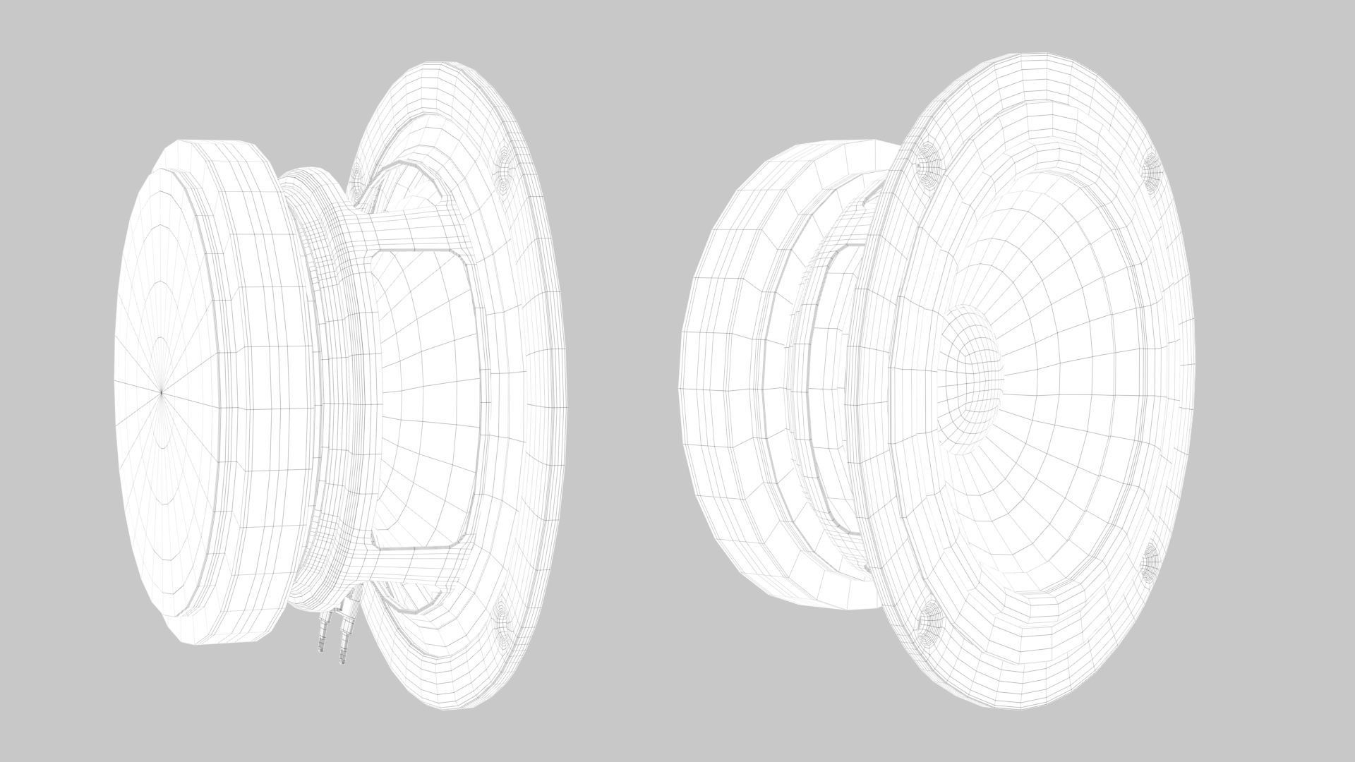 Speakers 3D model 3D model_7