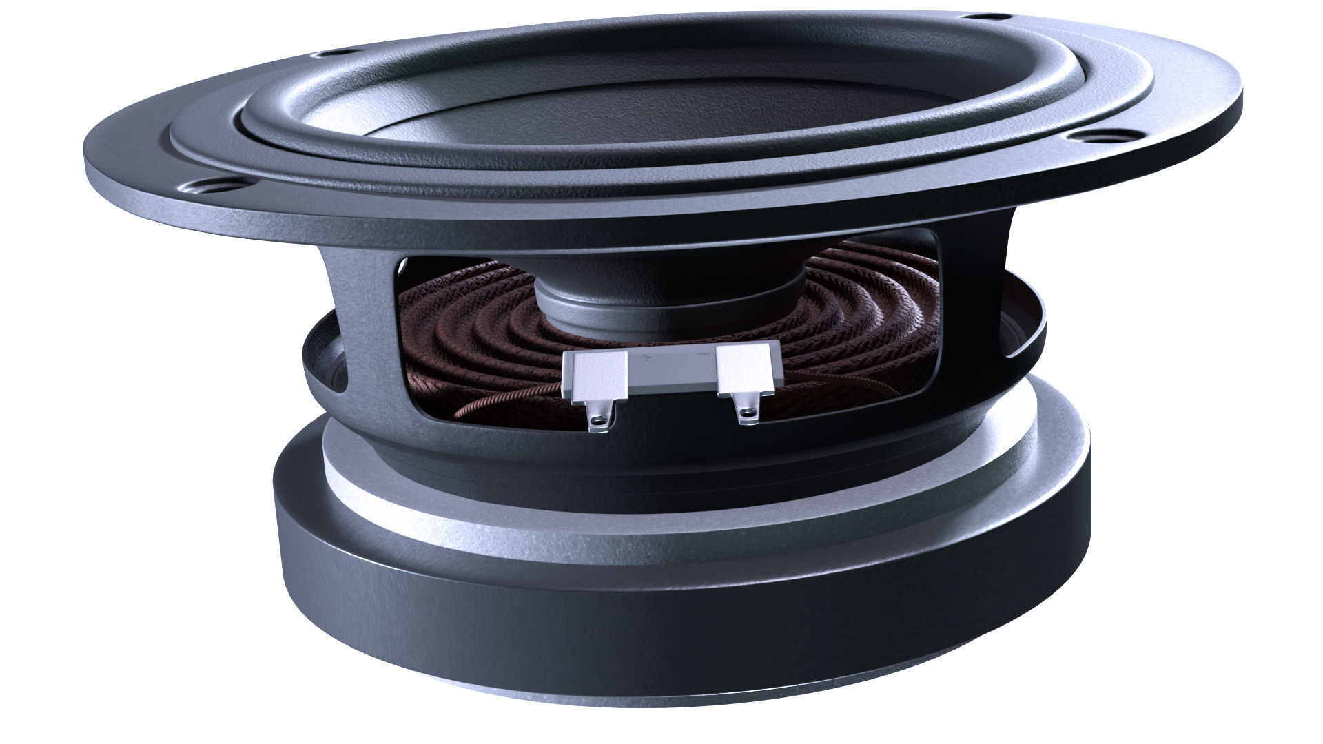 Speakers 3D model 3D model_2