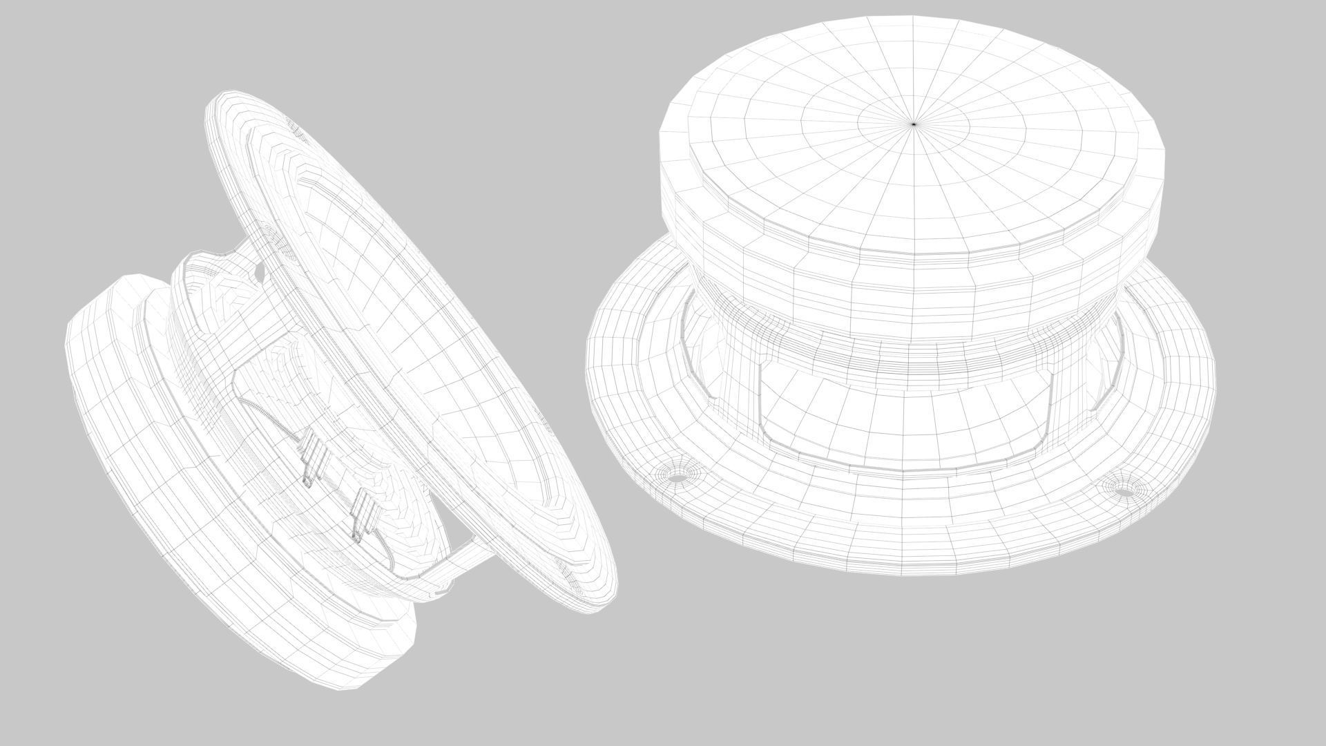 Speakers 3D model 3D model_8