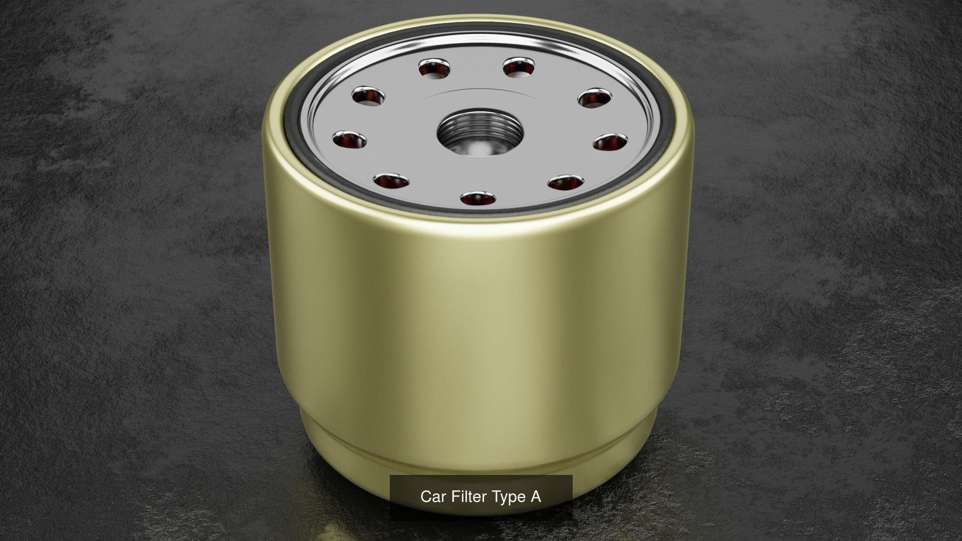 Automotive filters package 3D Model Collection_5