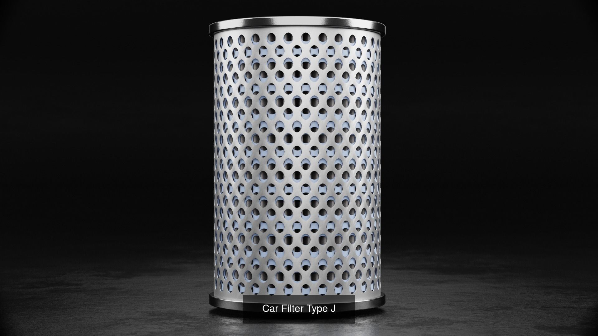 Automotive filters package 3D Model Collection_14